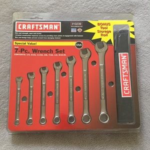 🆕 Craftsman 7 Pc. Standard Wrench Set 🔧🧰